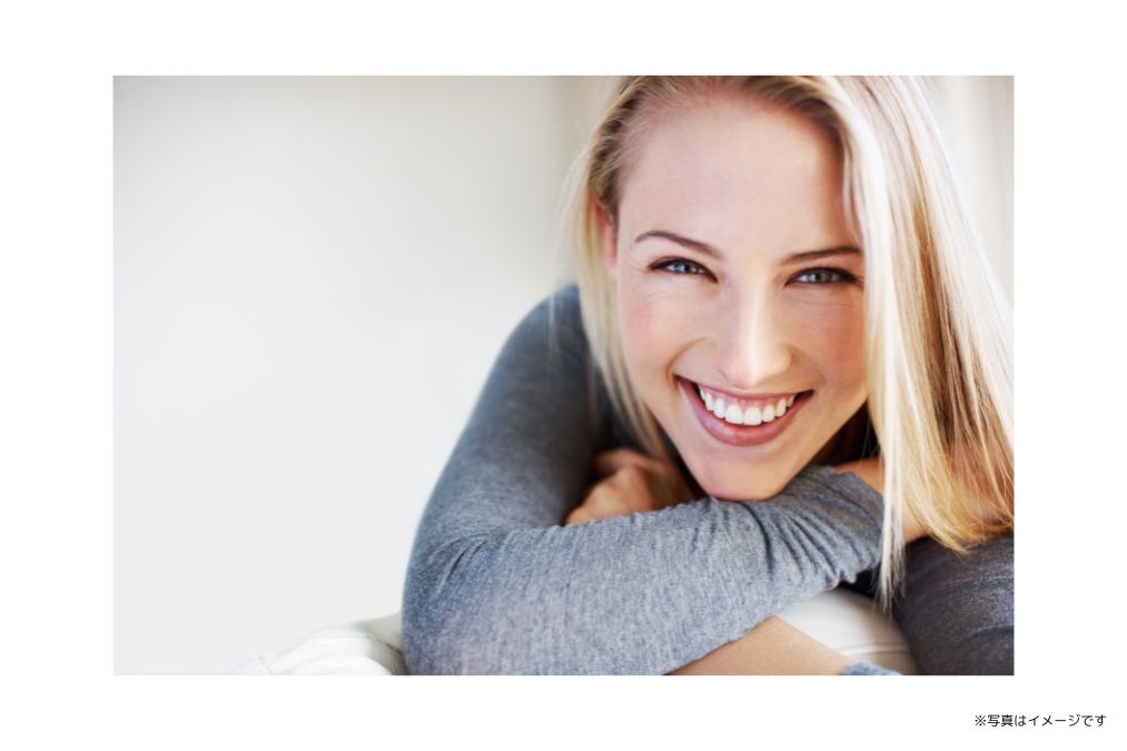 厚生労働省認可の安全な薬剤で、自然で透明感のある白さを実現します