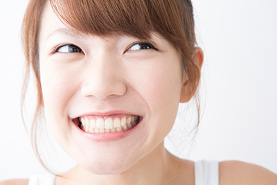 きれいな歯は笑顔になります