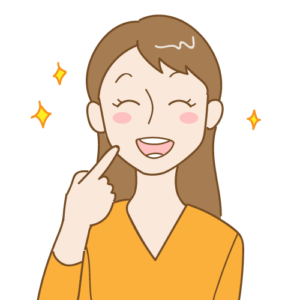 ホワイトニングで見た目が全く変わります