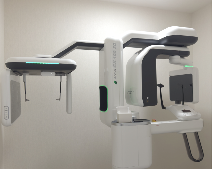 ①診療室②精密治療を提供③歯科用CT完備