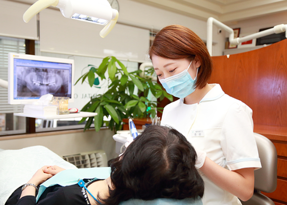 患者様の生活習慣や年齢に応じたアドバイスも行っています。