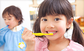 お子様の歯を健康に保ちましょう