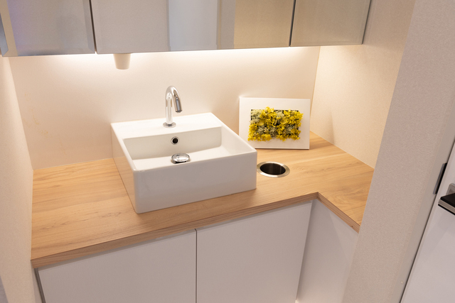 清潔な環境にも配慮しています