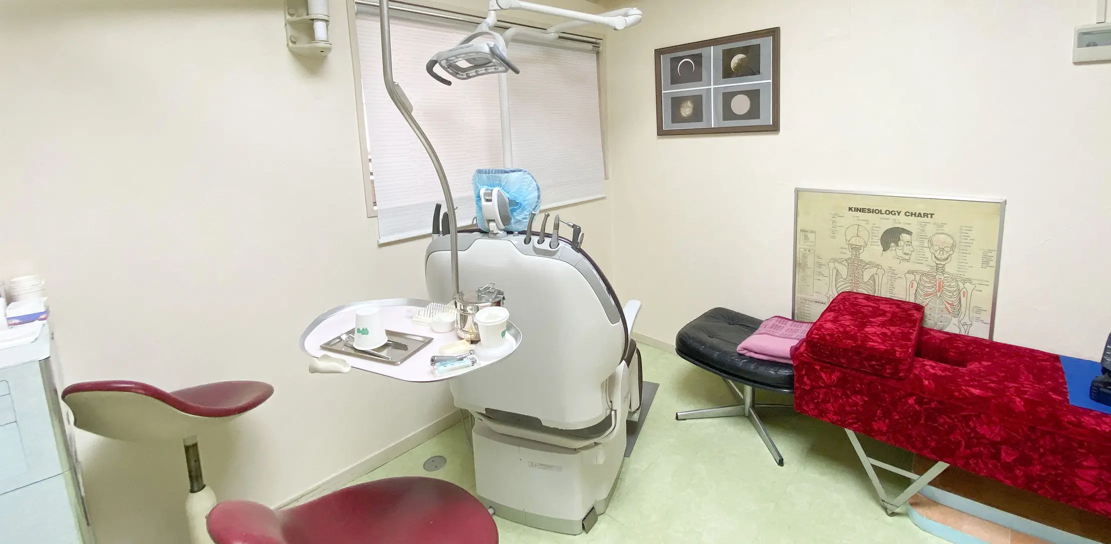 ①②診療室 ③診療風景