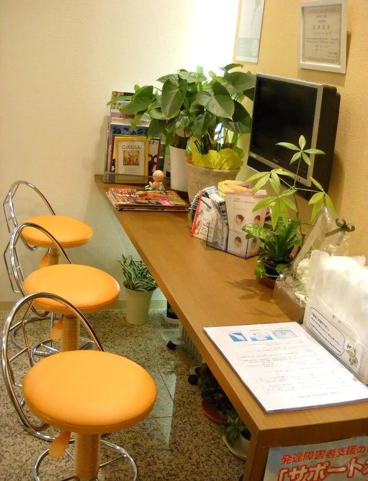 ①待合室 ②カウンセリングルーム ③診療室