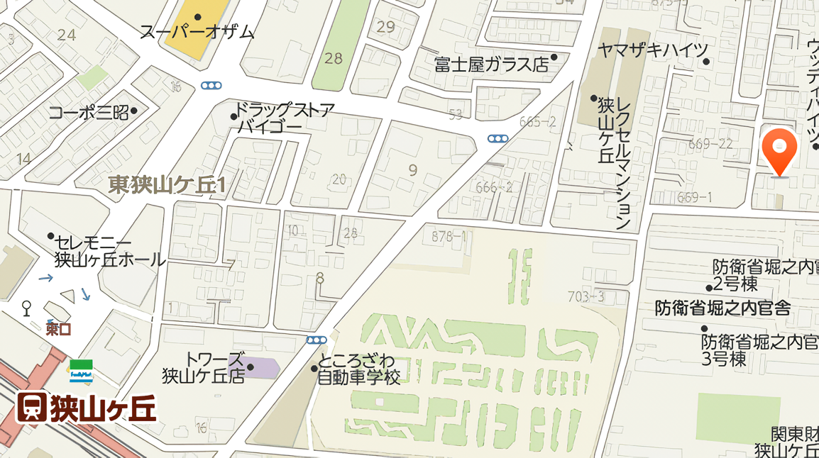 【狭山ヶ丘駅 東口より徒歩8分】「痛くない」「不安のない」やさしい治療の高岡歯科