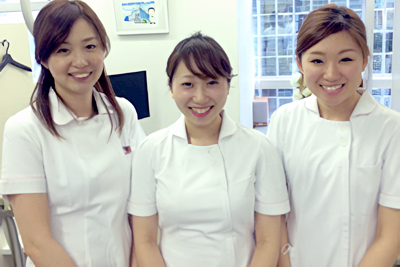 不安なく受診できるように心がけています