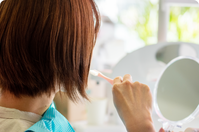 丁寧な歯磨きは予防にとって重要です