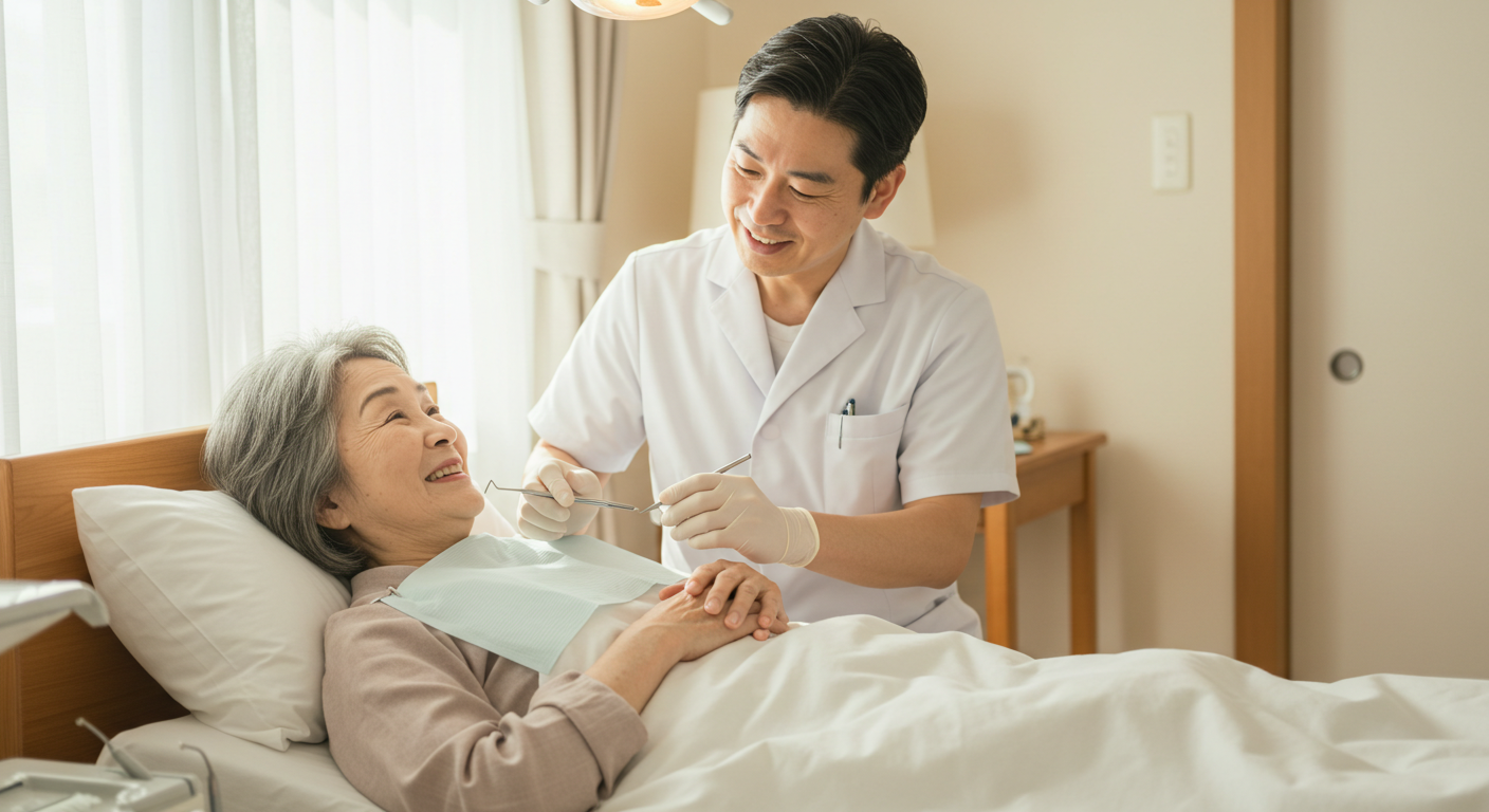ご高齢の方も無理なく歯科治療