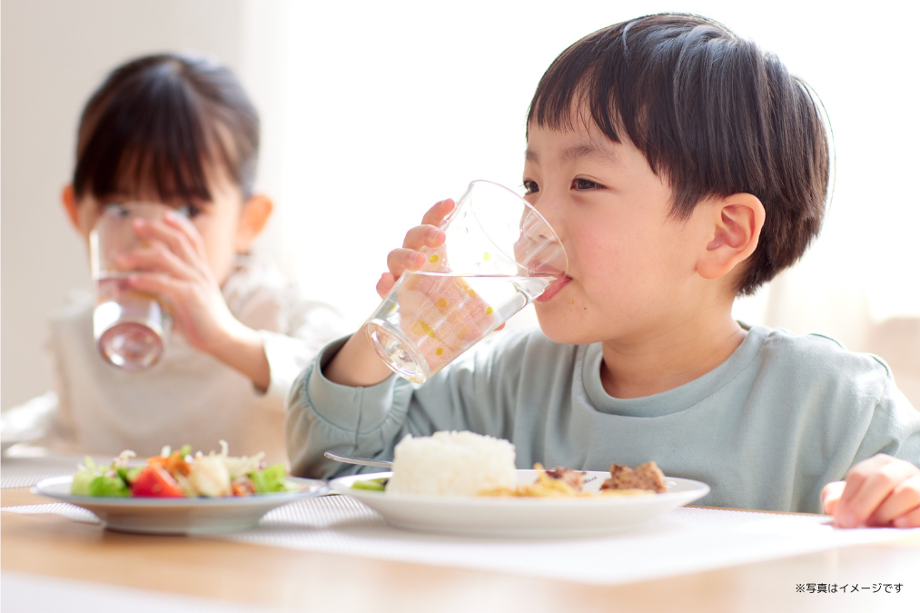 乳歯や生えたての永久歯のむし歯予防を目的に、小児期からの丁寧な診察とケアが行われています