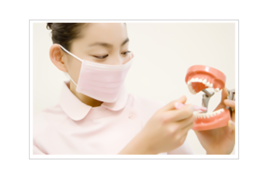 虫歯の早期発見と予防に力を入れています