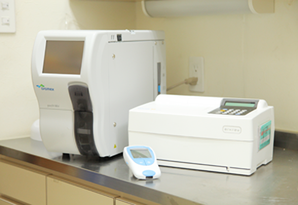 使用している各種機器