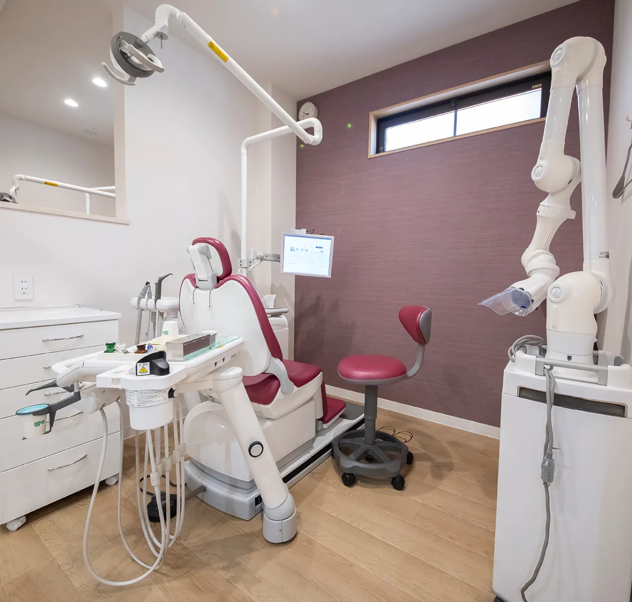 ①②診療室 ③待合室