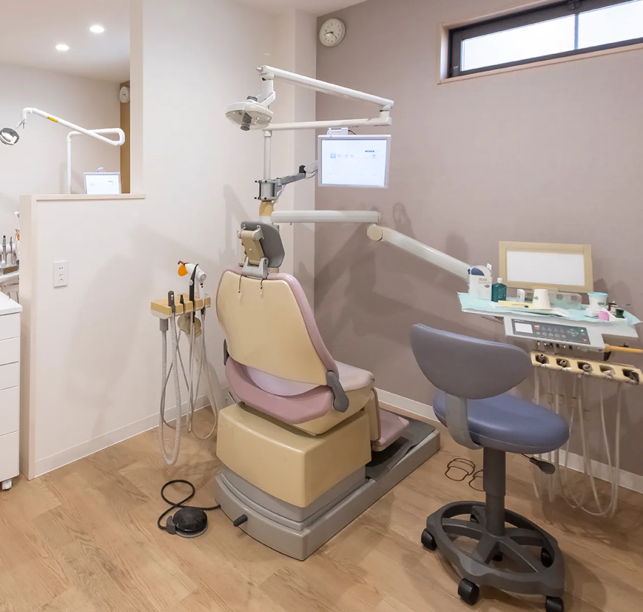 ①②診療室 ③待合室