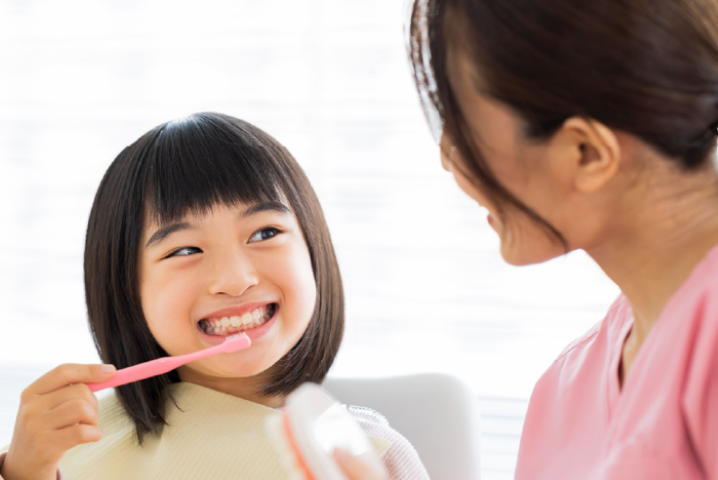 小児歯科に力を入れた、家族で通える歯科医院