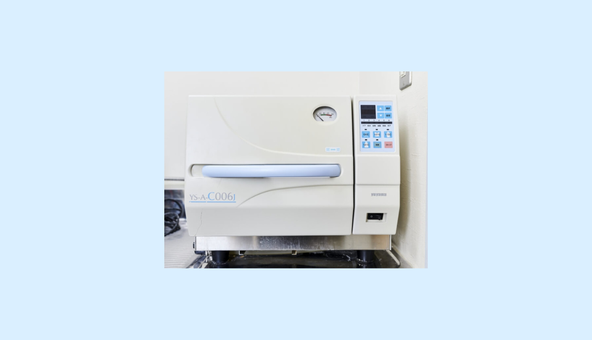高圧蒸気滅菌器(オートクレーブ)を導入
