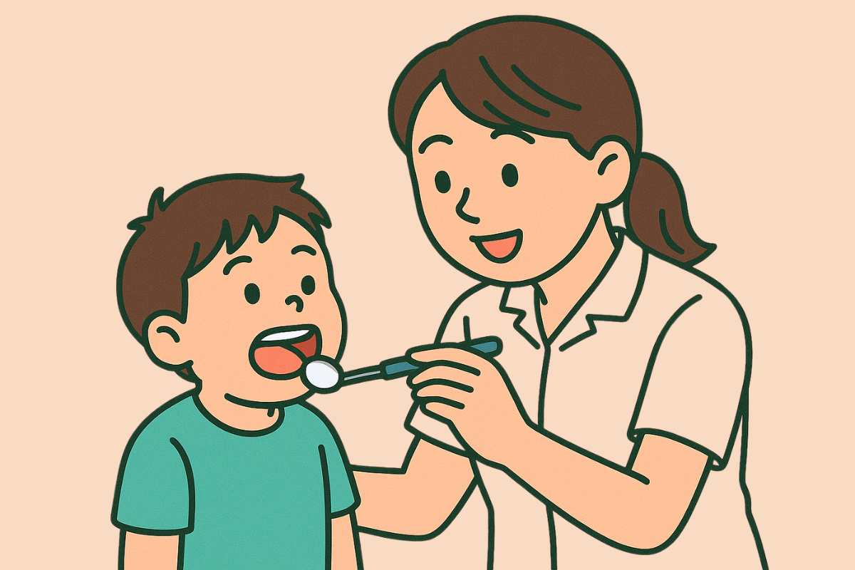 小児歯科-痛みに配慮した治療で、お子さんの笑顔を守ります
