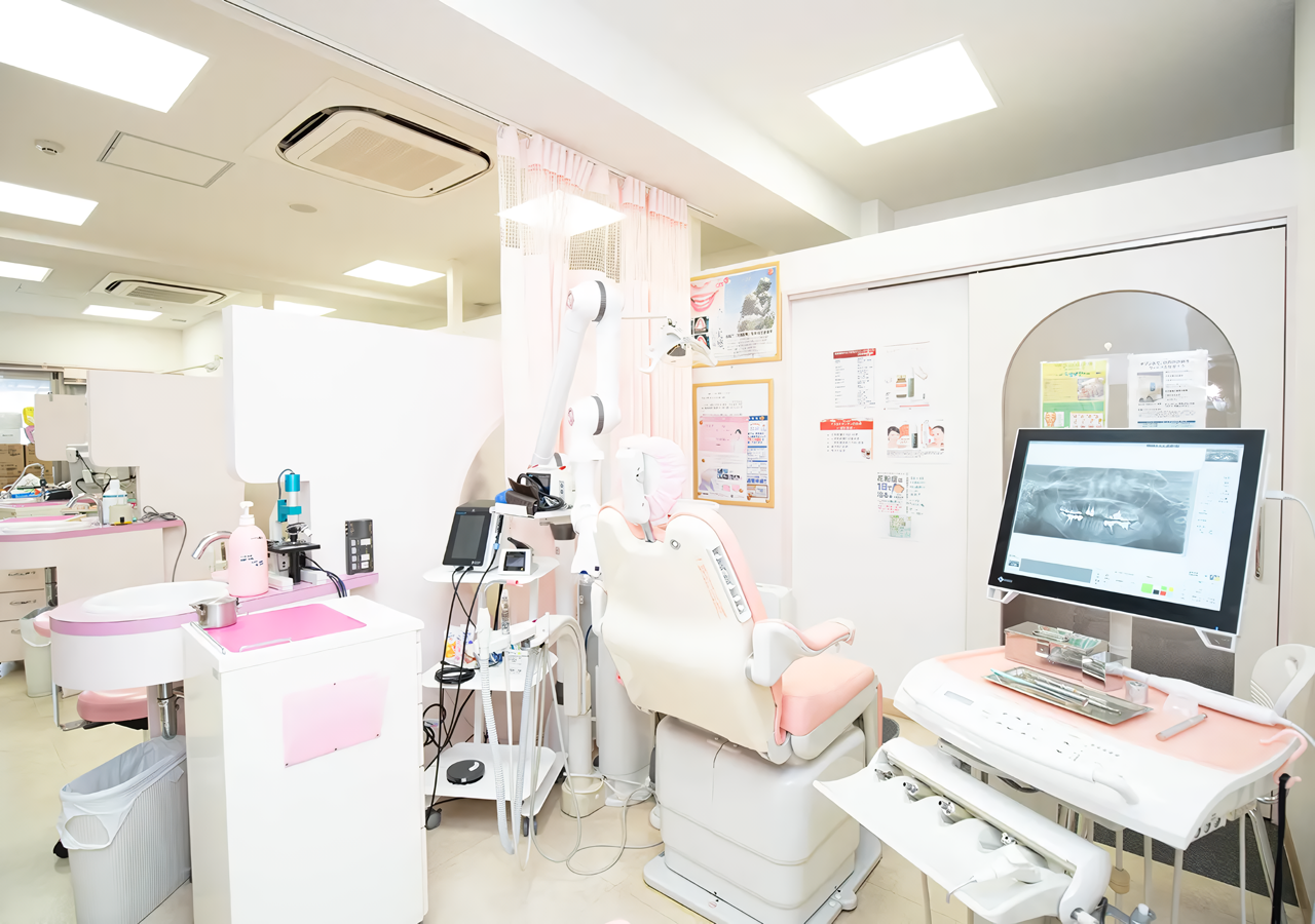 【牧落駅 車で3分】保育士資格スタッフ在籍・健口と口福を目指すなかい歯科医院