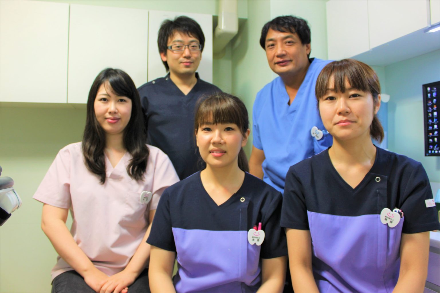 チームで診療にあたっています