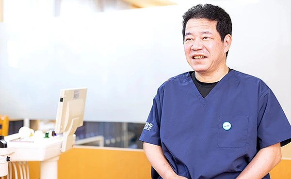 口元の美と健康を長く保つ治療理念が印象的