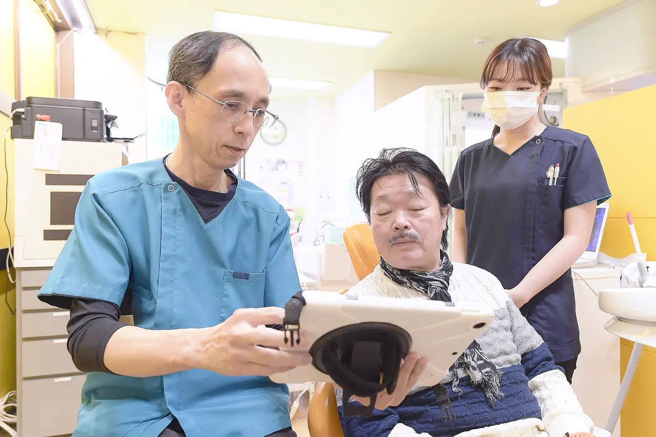 患者様一人ひとりの生活背景や不安に寄り添いながら、安心して診療を受けられるよう配慮した環境を用意しています