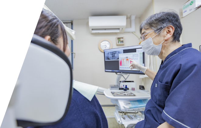 口内の自己チェックには限界がありますのでイケダ歯科医院にお任せください