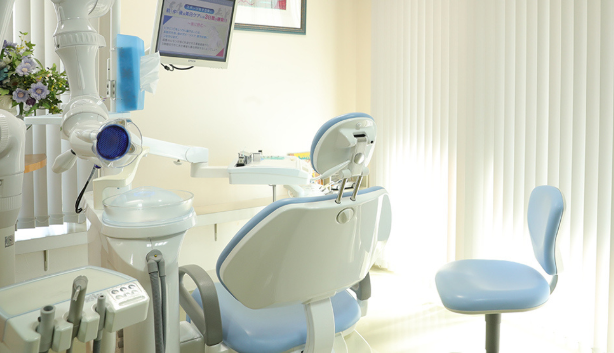 ①寺田歯科医院②受付③診察室