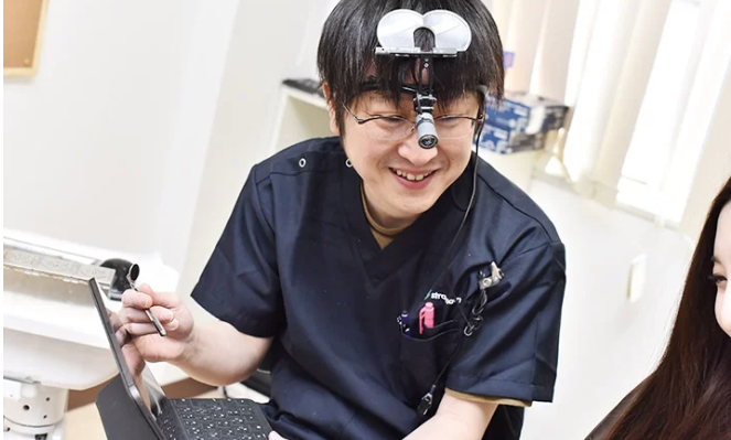 治療計画説明の様子