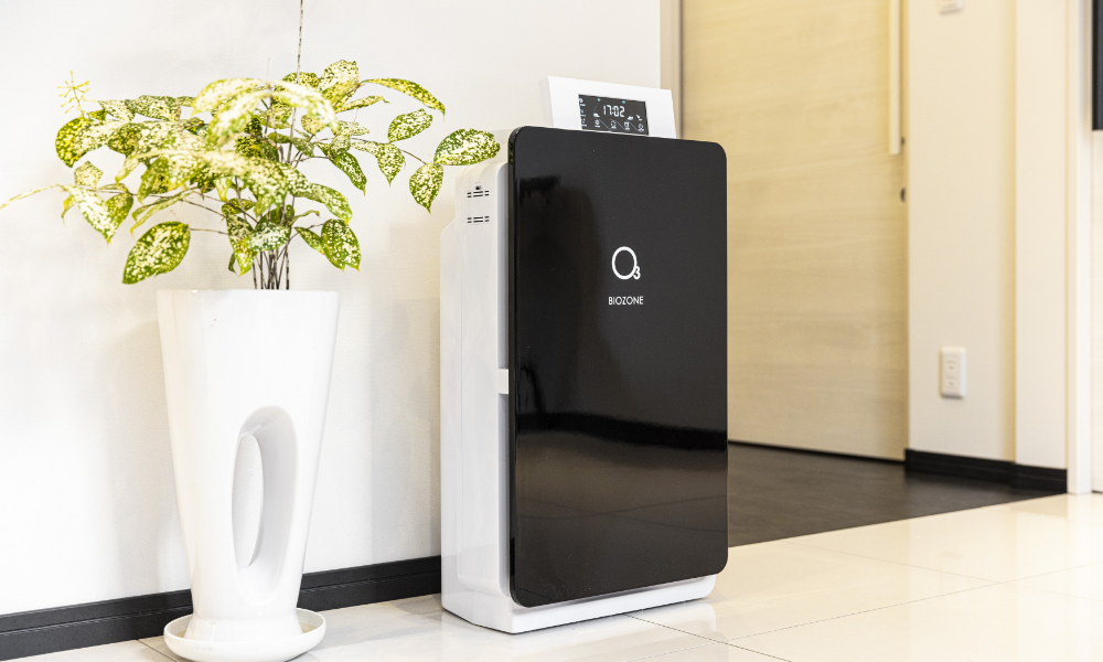 オゾンによる感染症対策を行っています