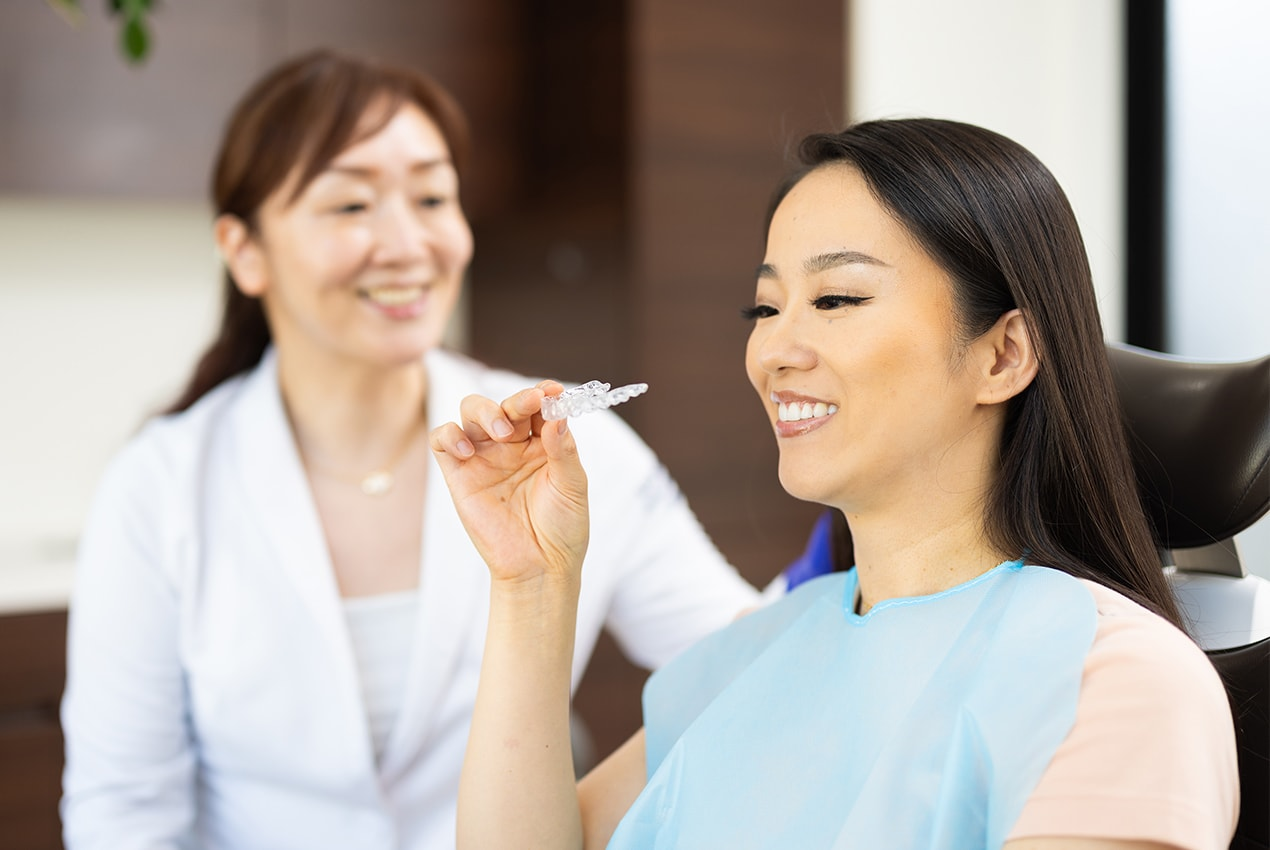 人から気付かれにくい治療です