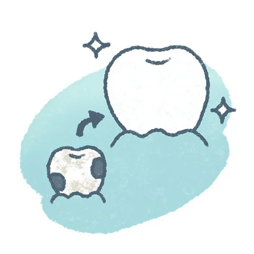 美しさだけでなく歯の健康も考慮したホワイトニング治療をサポートしています