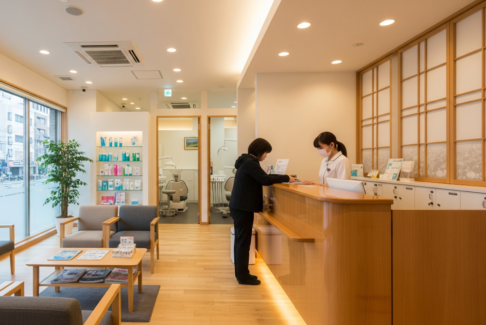 ①外観②診察室③写真はイメージです